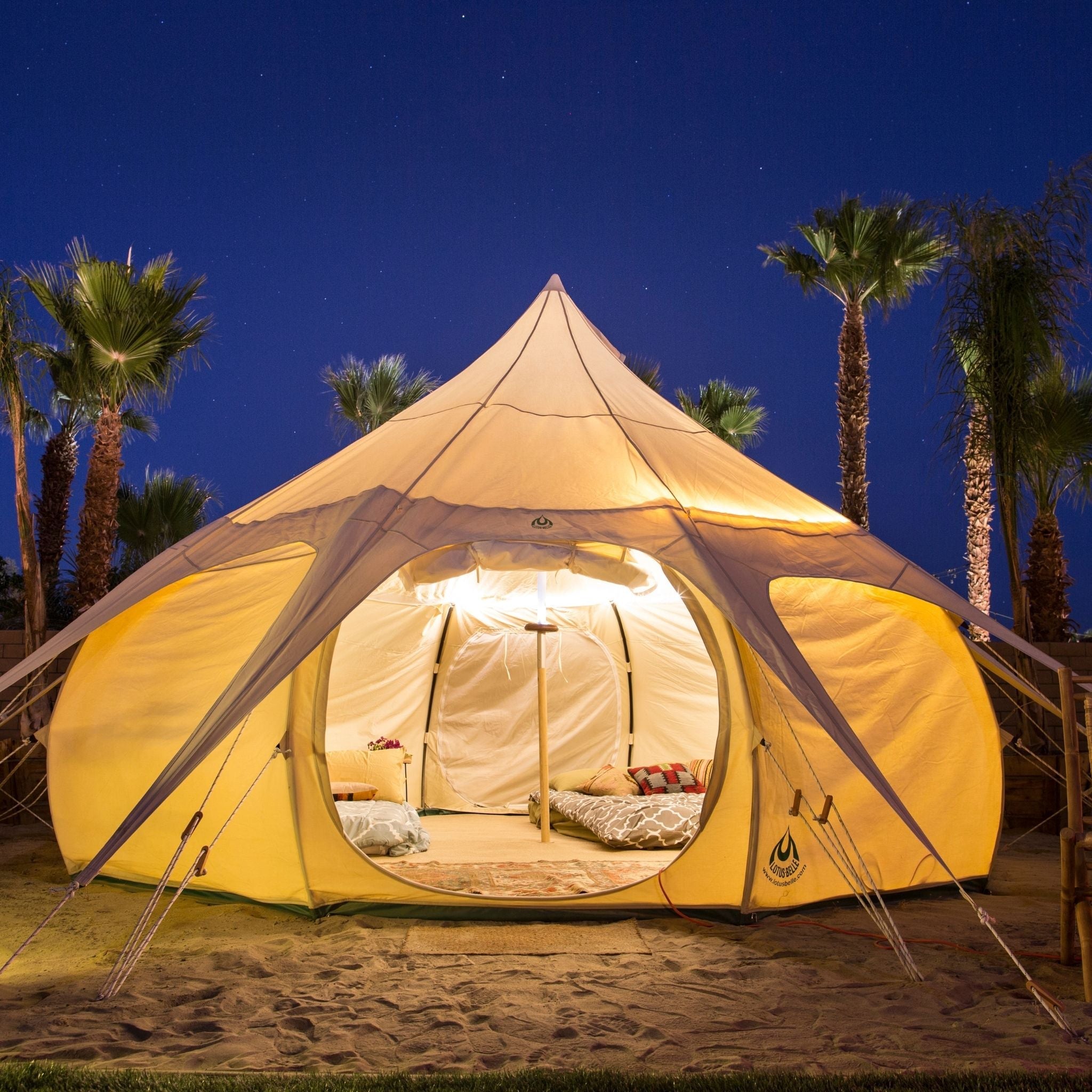 Lotus belle tent used hotsell