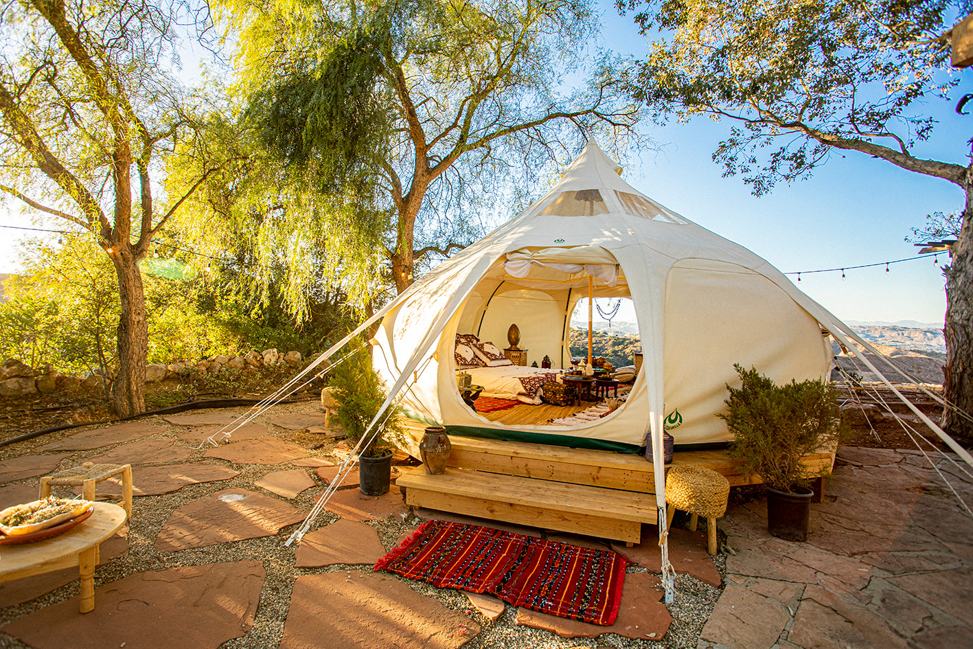 4m Lotus Belle Stargazer Deluxe Tent